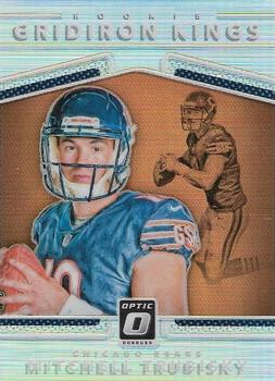 2017 Donruss Optic - Rookie Gridiron Kings #6 Mitchell Trubisky Front