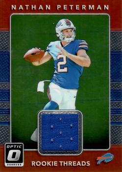 2017 Donruss Optic - Rookie Threads #35 Nathan Peterman Front