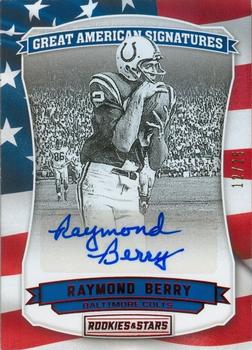 2016 Panini Rookies & Stars - Great American Signatures #GS-RB Raymond Berry Front