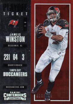 2017 Panini Contenders - Playoff Ticket #10 Jameis Winston Front