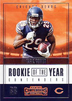 2017 Panini Contenders - Rookie of the Year Contenders #RY-15 Tarik Cohen Front