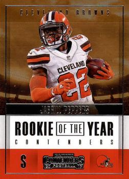 2017 Panini Contenders - Rookie of the Year Contenders #RY-27 Jabrill Peppers Front