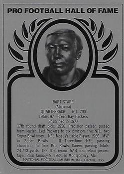 1982-83 Hall of Fame Metallics #NNO Bart Starr Front