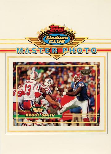 1993 Stadium Club - Master Photos Series One Members Only #11 Bruce Smith Front