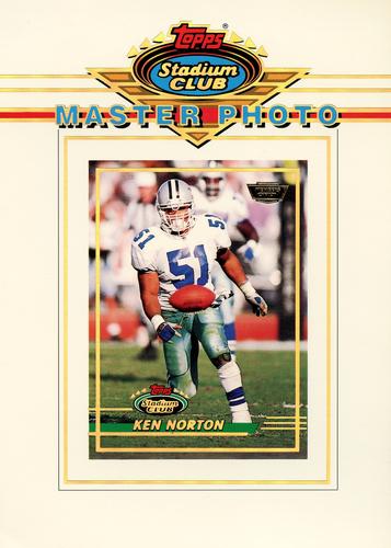 1993 Stadium Club - Master Photos Series Two Members Only #2 Ken Norton Front