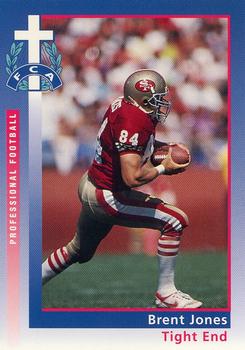 1993 Fellowship of Christian Athletes Super Bowl #4 Brent Jones Front