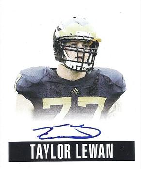 2014 Leaf Originals #TL1 Taylor Lewan Front