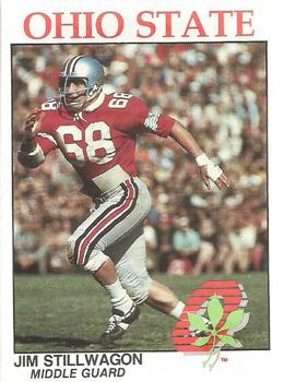 1988 Kroger Ohio State Buckeyes #NNO Jim Stillwagon Front