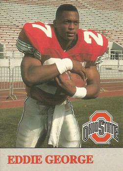 1992 Ohio State Buckeyes #29 Eddie George Front