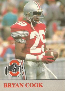 1992 Ohio State Buckeyes #35 Bryan Cook Front