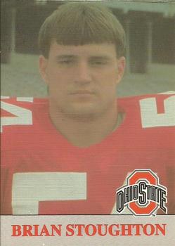 1992 Ohio State Buckeyes #37 Brian Stoughton Front