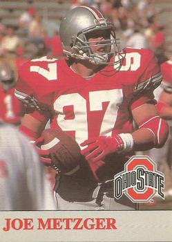 1992 Ohio State Buckeyes #48 Joe Metzger Front