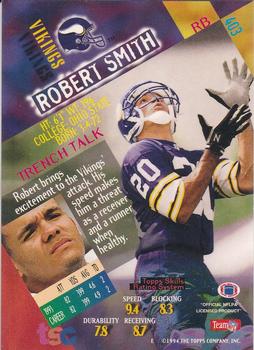 1994 Stadium Club - Super Bowl XXIX Embossed #403 Robert Smith Back