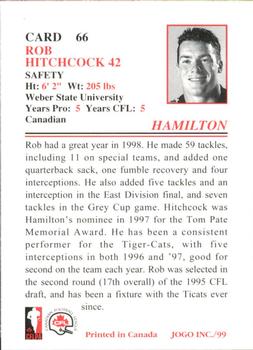 1999 JOGO #66 Rob Hitchcock Back