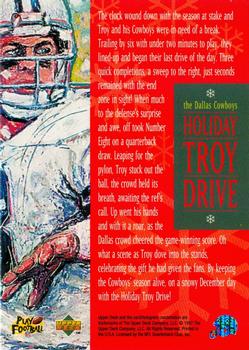 1997 NFL Properties Santa Claus #NNO Troy Aikman Back
