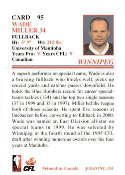 2003 JOGO #95 Wade Miller Back
