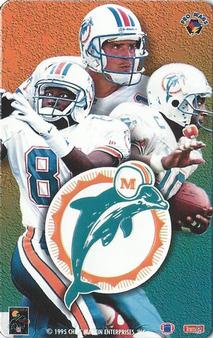 1995 Pro Magnets - Teams Promos #NNO Miami Dolphins Front