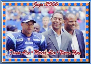 2006 JOGO #NNO Damon Allen / Marcus Allen / Warren Moon Front