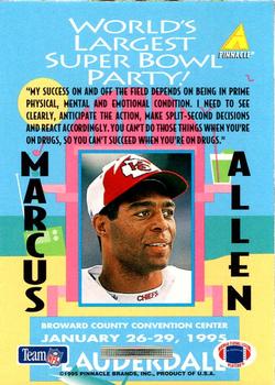 1995 NFLPA Super Bowl Player's Party #NNO Marcus Allen Back