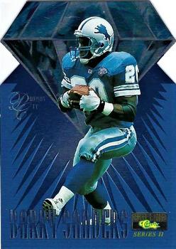 1995 Pro Line Series II - Precision Cuts Samples #P8 Barry Sanders Front