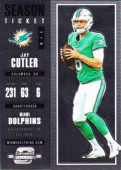 2017 Panini Contenders Optic #83 Jay Cutler Front