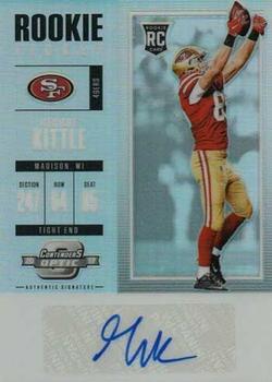 2017 Panini Contenders Optic #186 George Kittle Front