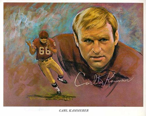 1969 High's Dairy Washington Redskins #NNO Carl Kammerer Front