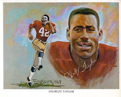 1969 High's Dairy Washington Redskins #NNO Charley Taylor Front