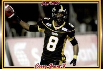 2009 JOGO #180 Corey Grant Front