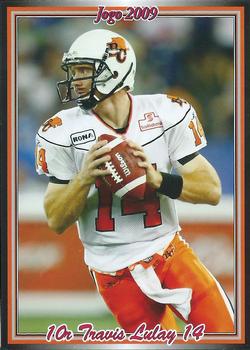 2009 JOGO - Rookies #10R Travis Lulay Front