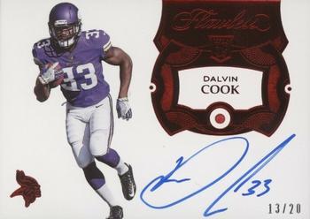 2017 Panini Flawless #137 Dalvin Cook Front
