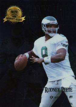 1996 Collector's Edge President's Reserve - Running Mates Collector Series (CS) #RM19 Rodney Peete / Ricky Watters Front