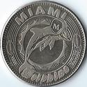 1996 Miami Subs Grill - Coins #NNO Dan Marino Back