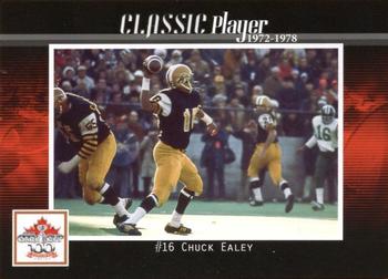 2012 Extreme Sports CFL Grey Cup 100 Years #NNO Chuck Ealey Front