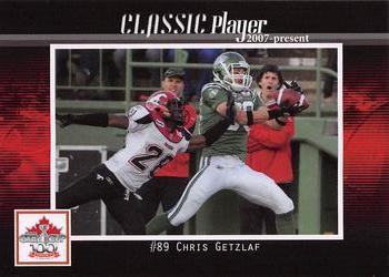 2012 Extreme Sports CFL Grey Cup 100 Years #NNO Chris Getzlaf Front