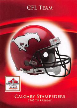 2012 Extreme Sports CFL Grey Cup 100 Years #NNO Calgary Stampeders Front