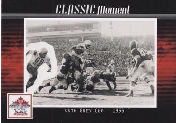 2012 Extreme Sports CFL Grey Cup 100 Years #NNO 44th Grey Cup - 1956 Front