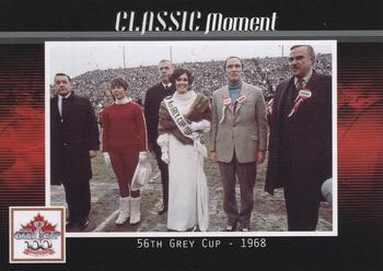 2012 Extreme Sports CFL Grey Cup 100 Years #NNO 56th Grey Cup - 1968 Front