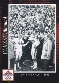 2012 Extreme Sports CFL Grey Cup 100 Years #NNO 57th Grey Cup - 1969 Front