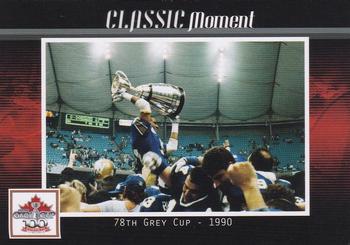 2012 Extreme Sports CFL Grey Cup 100 Years #NNO 78th Grey Cup - 1990 Front