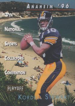 1996 Playoff National Sports Collectors Convention Promos #1 Kordell Stewart Front