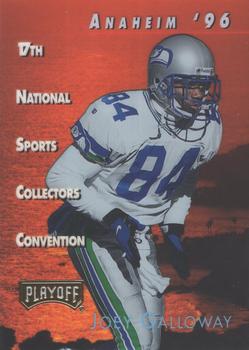 1996 Playoff National Sports Collectors Convention Promos #4 Joey Galloway Front