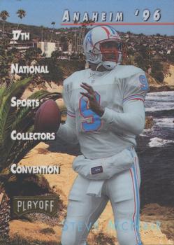 1996 Playoff National Sports Collectors Convention Promos #5 Steve McNair Front