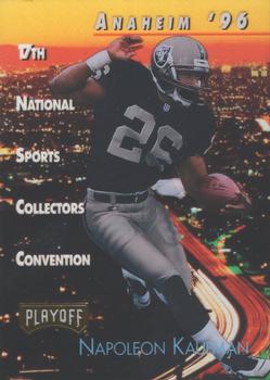 1996 Playoff National Sports Collectors Convention Promos #7 Napoleon Kaufman Front