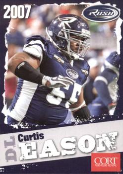 2007 MultiAd Chicago Rush (AFL) #19 Curtis Eason Front