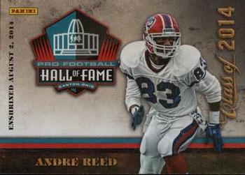 2014 Panini Pro Football Hall of Fame #AR Andre Reed Front