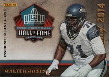 2014 Panini Pro Football Hall of Fame #WJ Walter Jones Front