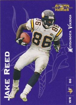 2001 Minnesota Vikings Autumn Heroes #9 Jake Reed Front