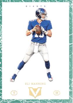 2017 Panini Vertex - Marble #82 Eli Manning Front