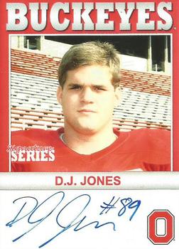 2004-09 TK Legacy Ohio State Buckeyes - Buckeyes Autographs #B108 D.J. Jones Front